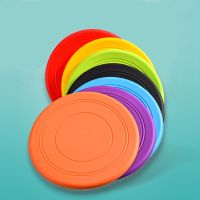 【YF】℡✤  Silicone Flying Saucer Dog Game Discs Resistant Chew Training Interactive Supplies
