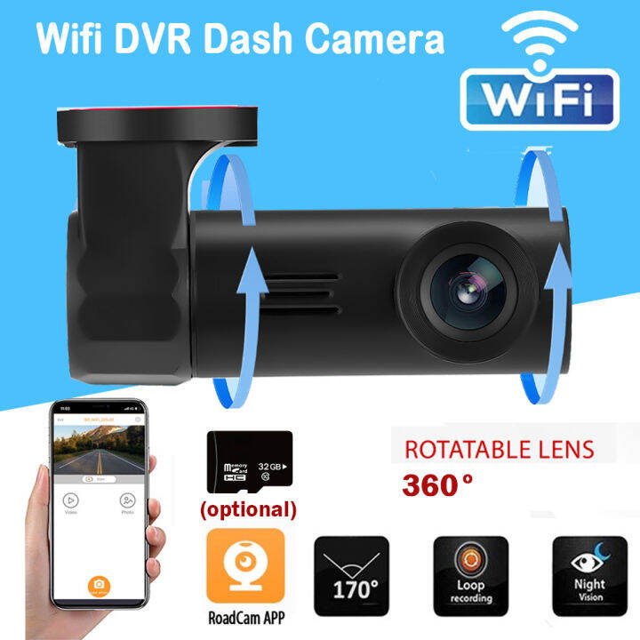 Car Dash Cam For Car 720P WIFI DVR HD Dashcam Driving Recorder Gsensor