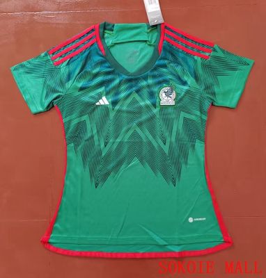 2022/23เสื้อฟุตบอลเม็กซิโกโฮมสำหรับผู้หญิง
