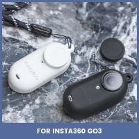 （misty shop）Sunnylife ปลอกซิลิโคนสำหรับ Insta360 GO 3ฝาปิดเลนส์สายคล้องแบบมีเคสป้องกันสำหรับ Insta360ไป3อุปกรณ์เสริมกล้อง