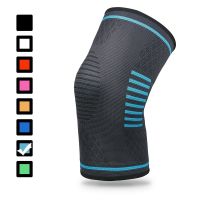 [Rear Waves]1PCS FitnessCycling Knee Support Braces Elastic NylonCompression Knee Pad Sleeve For Basketball Volleyball