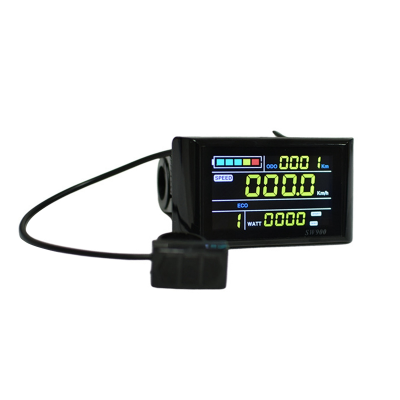 SW900 Colour Screen Ebike LCD Display 24V/36V/48V/60V/72V E-Bike LCD Meter Panel Display Ebike Accessories