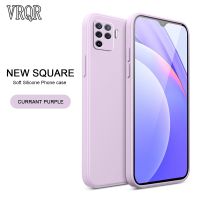 VRQR OPPO A94 F19 Pro Reno 5f ใหม่เคสโทรศัพท์ฝาครอบสแควร์หรูหรารูปทรงซิลิโคนอ่อนกรณี