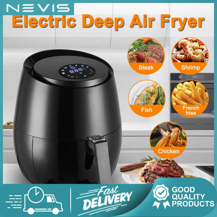 [1 Year Warranty]NEVIS Multifunction Air Fryer Chicken Oil free Air