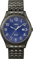 Timex Woodcrest Drive Watch Black/Blue Textured