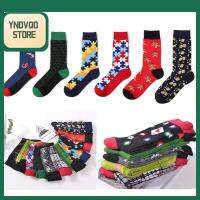 YNDVQO STORE Design Funny Winter Warm Mens Socks Multi-Color Cotton