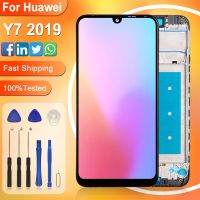 ☇✿ 6.26 Inch Y7 2019 Display For Huawei Y7 Prime 2019 LCD Touch Screen Digitizer Y7 Pro 2019 Assembly With Frame Free Shipping