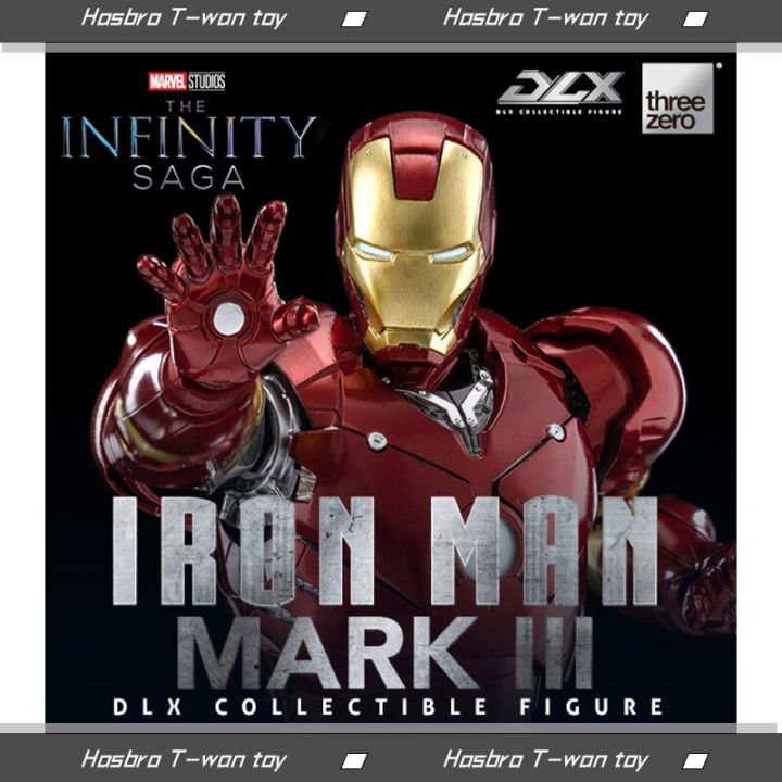 ThreeZero - Marvel Infinity Saga Iron Man Mark 3 Dlx 1/12 Scale Action  Figure (Net)