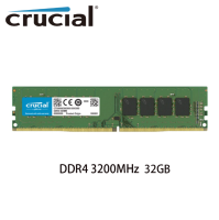 Crucial RAM 32GB DDR4 3200MHz Desktop Memory 1.2V DIMM Gaming Memory for Desktop