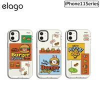 Elago i Line Friends Burger Time เคสกันกระแทกเกรดพรีเมี่ยม รองรับ iPhone11 6.1" (ของแท้100%)