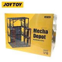 JOYTOY 1/18พื้นที่บำรุงรักษาสถานี Diorama Mecha (รวมอุปกรณ์เสริมฟรี) ของเล่นอะนิเมะตัวอย่าง Gratis Ongkir