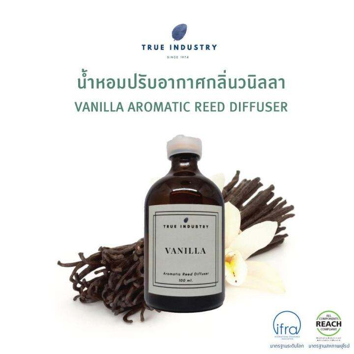 น้ำหอมปรับอากาศ-กลิ่น-วนิลา-vanilla-aromatic-reed-diffuser