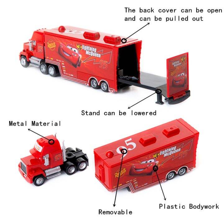 pixar-racing-2ของเล่น-lightning-mcqueen-jackson-storm-mike-le-truck-1-55โมเดลรถอัลลอยของขวัญเด็กชายบูติก