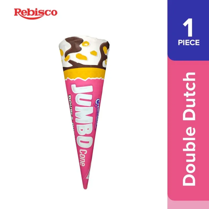 Creamline Jumbo Cone Double Dutch 140ml Lazada PH