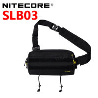 %100 Original NITECORE SLB03 Crossbody Mens Bag 500D Nylon Casual Lightweight Strap Bag Waist Bag