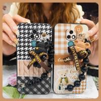 soft shell Skin-friendly feel Phone Case For MOTO E7 Nordic style Cartoon protective case Skin feel silicone Back Cover