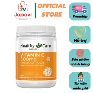 Viên uống vitamin C Healthy care 500mg 500 viên trắng da