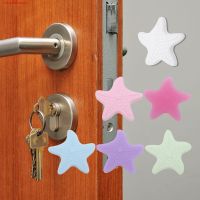 【CW】 Starfish Door Lock Sticker Thickening Mute Handle Bumpers Buffer Guard Stopper