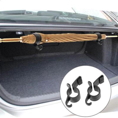 1/2Pcs Car Trunk Hook Umbrella Hanger Trunk Hook Umbrella Organizer Hook Storage Hanger Accessories Holder Towel Plant Trunk Car B0P7