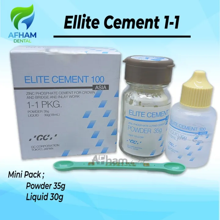 DENTAL ZINC PHOSPHATE CEMENT SERUPA ELLITE CEMENT PHOSPATE Lazada