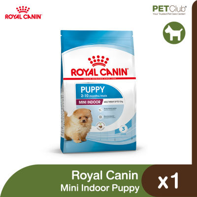[PETClub] Royal Canin Mini Indoor Puppy - ลูกสุนัข พันธุ์เล็ก เลี้ยงในบ้าน 3 ขนาด [500g. 1.5kg 3kg.]