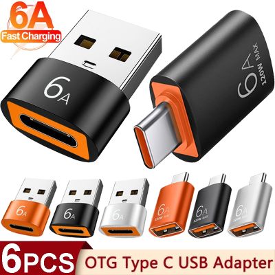 Chaunceybi 6A USB To Type-C and TypeC to Converter 3.0 for MacBook C Charging