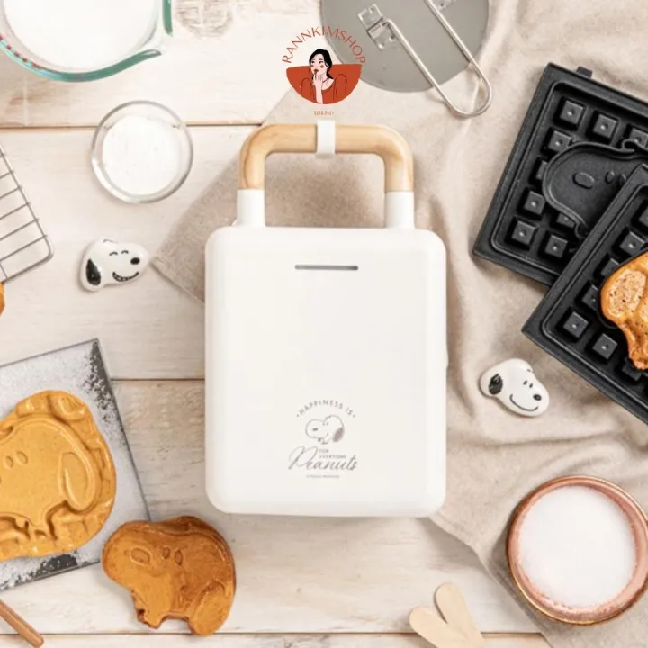 [พร้อมส่ง] เครื่องทำวาฟเฟิล Snoopy Sandwich & Snoopy Waffle Maker