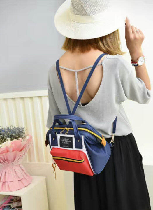 พร้อมส่ง-lcl-bag-fashion-japan-women-bag-กระเป๋าสะพายข้างสำหรับผู้หญิง-3-in-1-รุ่น-xiaogansi