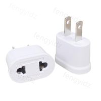 1PCS US USA EU EURO Europe Travel Power  Adapter Charger Converter USA converter AC Outlet Electrical Socket Wires  Leads  Adapters