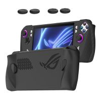 Soft Silicone Protective Case For ASUSROG Ally Game Console Anti-drop Shock Proof Frame With Rocker Caps