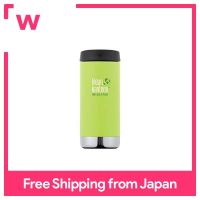 Klean Kanteen แก้วน้ำกระติกน้ำสุญญากาศเก็บความร้อน TKWide 12 Oz พร้อมฝาปิดคาเฟ่ลูกแพร์ฉ่ำ