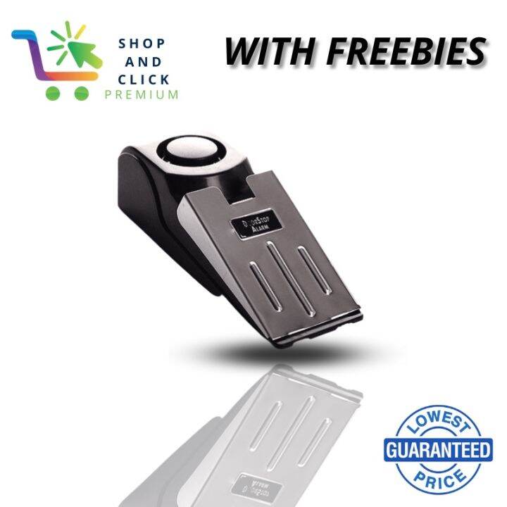 Door Stopper AlarmAnti break in Door Siren Anti Thief Safety Wedge