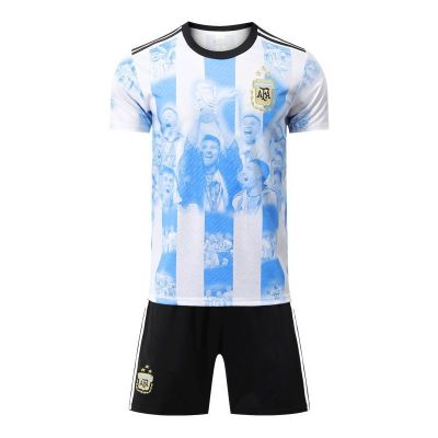 ✁♝  The 2022 World Cup Argentina jersey messi edition 10 children adult football suit custom jerseys