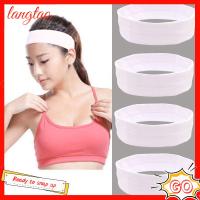 LANGTAO 3Pcs ไม่ลื่นหลุด Sweatbands ที่คาดผมดูดซับเหงื่อ อีลาสติก ป้องกันการลื่นไถล สายรัดออกกำลังกาย ที่คาดผมสำหรับวิ่ง กีฬา headbands วงผมโยคะ