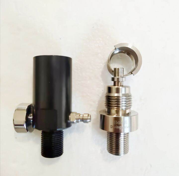 Boss direct injection valve + pressure measuring joint, pcp valve