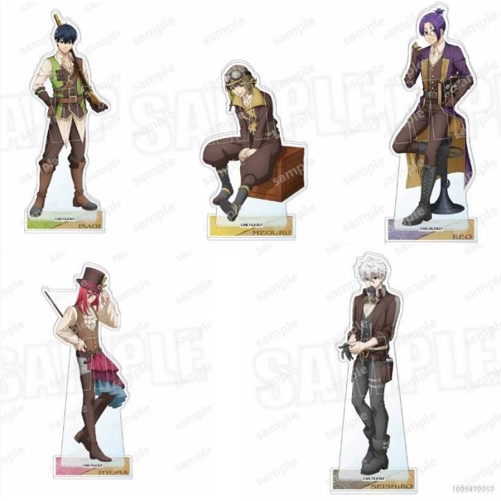 XP Blue Lock Anime Figure Mode Rabbit Ear Yukimiya Sae Nagi Rin Isagi Plate  Holder Home Decor Collection Ornament Gift PX