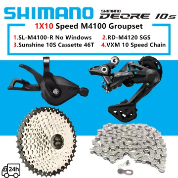 Shimano mtb 10 online speed groupset