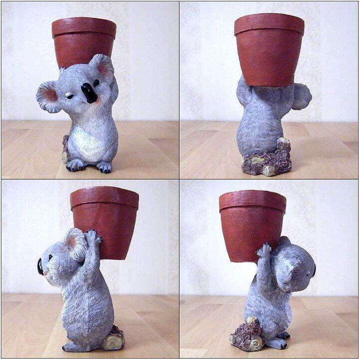 resin-desktop-koala-flower-pot-decorative-resin-koala-statue-succulent-pot-plant-container-animal-planter-pot-garden-decoration