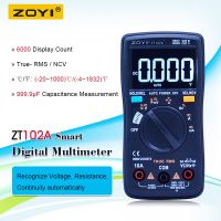 Zt-102a Yingke พร้อมด้วย Rms ที่แท้จริงกล่องเอวา6000ตัวมัลติมิเตอร์แบบดิจิทัลช่วงอัตโนมัติแบบมือถือทดสอบไฟฟ้าเครื่องวินิจฉัย