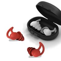 1Pair Soft Silicone Earplugs Noise Reduction Ear Plugs for Travel Study Sleep Waterproof Hear Safety Anti-noise Ear Protector