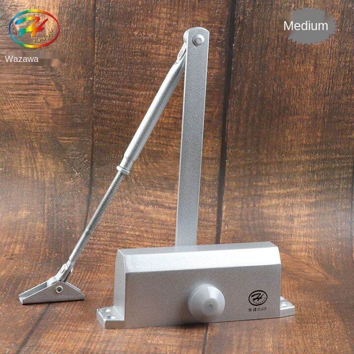 Buffer fire door closer wooden door stainless steel door hydraulic