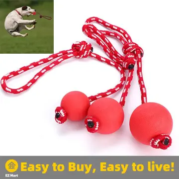 Dog Chew Puppy Toys, Food Dispensing Ball Suction Cup & Rope