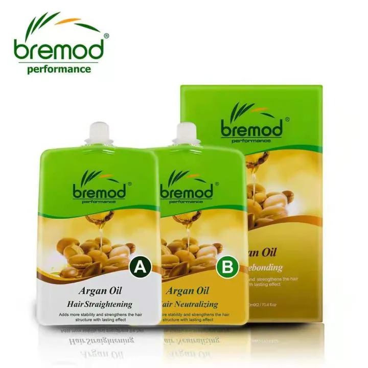 Bremod Rebonding Hair Straightening Cream Moisturizing Jojoba/ Coffee