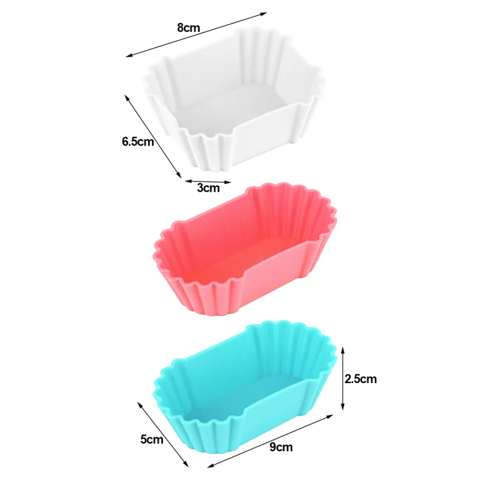 3pcs Food Lunch Box Bento Divider Cup Easy Clean Sushi Storage