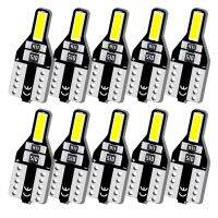 {SUXU CAR}10x T10 W5W LED ภายในรถยนต์ไฟอัตโนมัติ12V สำหรับ Ford Fiesta Focus 2 3 Fusion Ranger Kuga S Max MK5 Mustang Escape