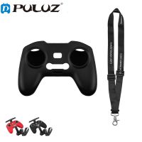 ¤□✐ PULUZ For DJI FPV Combo Remote Control Silicone Protective Case with Neck Strap Soft Sleeve Cover Accessories