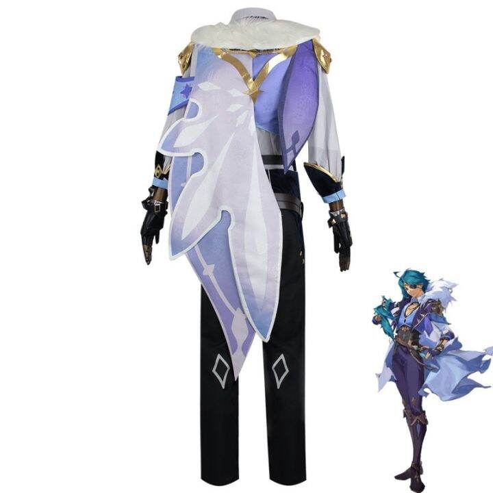 The original god Kaiya cos clothing ice west wind knights cavalry ...