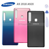 สำหรับ Galaxy A9 2018 A9 Star Pro A9S A920F ฝาหลังด้านหลังเคสประตูด้านหลัง + เครื่องมือ