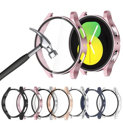 Cover for Samsung Galaxy Watch 5 pro case 45mm 4 40mm 44mm accessories PC Bumper Screen Protector Glass Galaxy watch 5 case Cases Cases