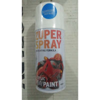 สีสเปรย์ Zuper Spray Fluorescent Blue Highlighter 150cc P1004